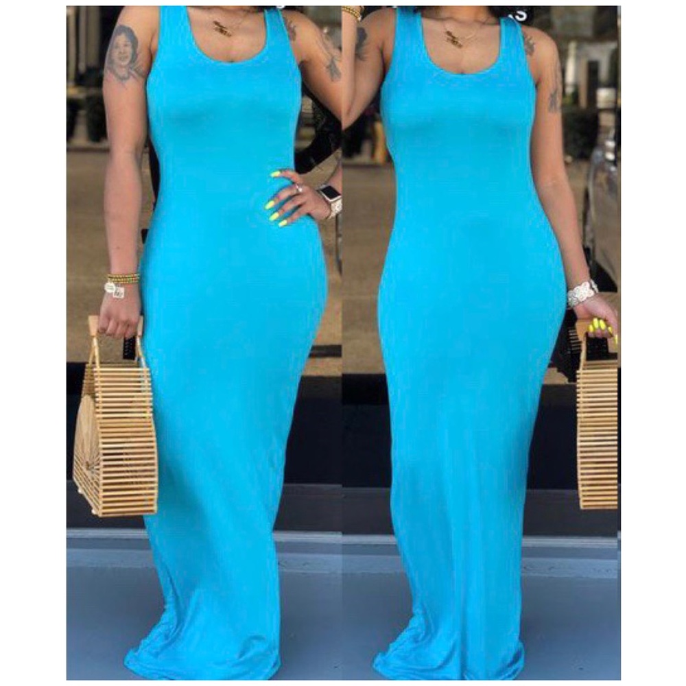 The Bae-sic Maxi Racerback Dress
